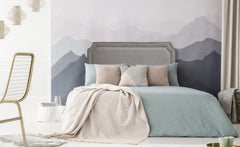 Tête de lit 140 cm en tissu taupe
