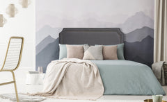 Tête de lit Adogio 160 cm tissu gris