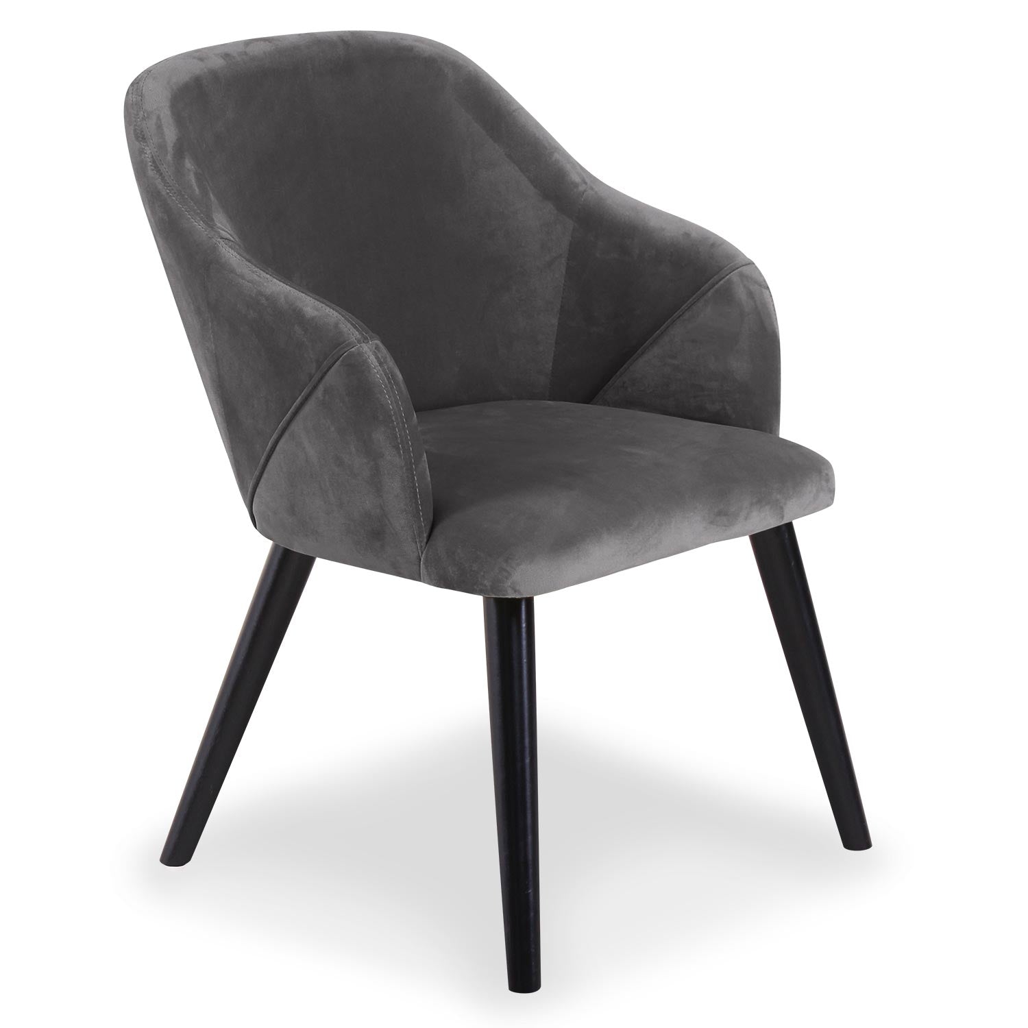 Lot de 20 fauteuils Liberto Velours Gris