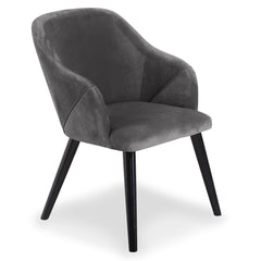 Lot de 20 fauteuils Liberto Velours Gris