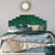 Tête de lit Avera 160 cm vert velours