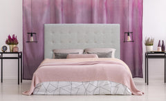 Tête de lit Adelle 160 cm tissu beige