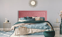 Tête de lit Meghan 160cm Velours Rose