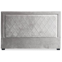 Tête de lit Amoli 180 cm velours argent