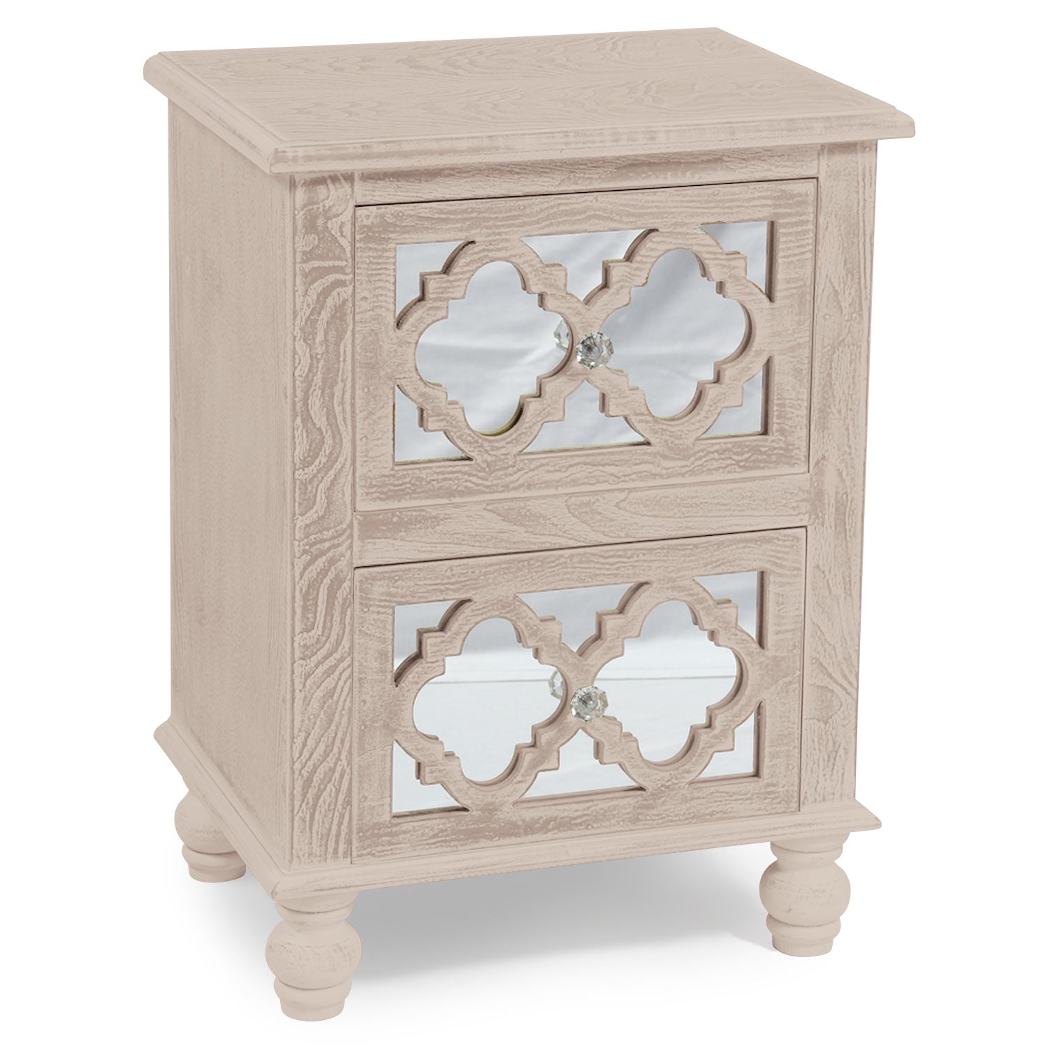 Table de chevet 2 tiroirs Memory