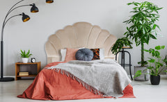 Tête de lit Mermaid 160 cm Velours Taupe