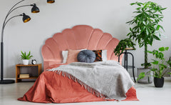 Tête de lit Mermaid 180 cm Velours Rose