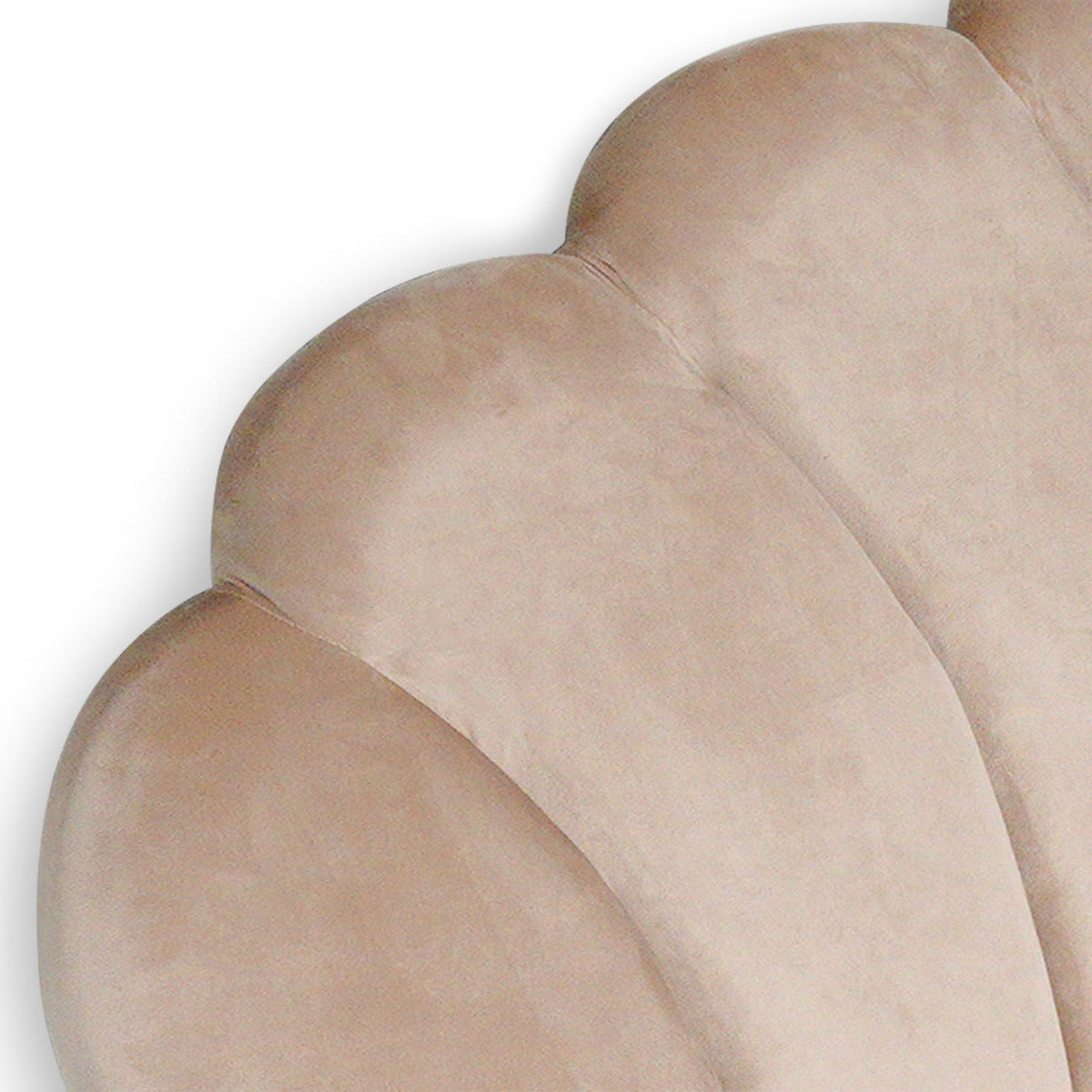 Tête de lit Mermaid 160 cm Velours Taupe