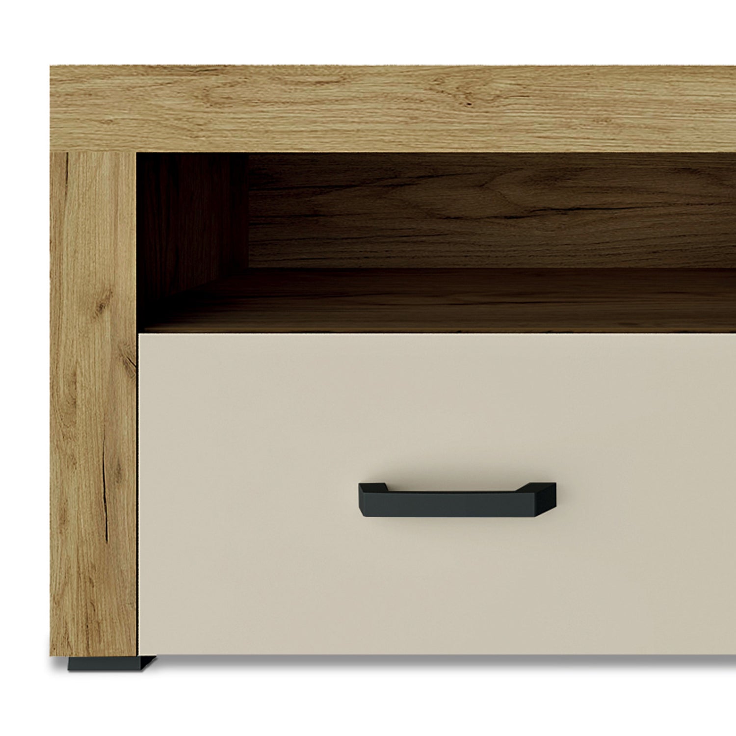 Meuble TV Denvera Chêne Clair