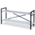 Meuble TV industriel Marcadet 120 cm blanc