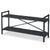 Meuble TV industriel Marcadet 120 cm noir
