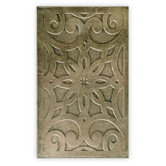 Table de chevet en bois sculpté Bornar, style oriental 1 porte
