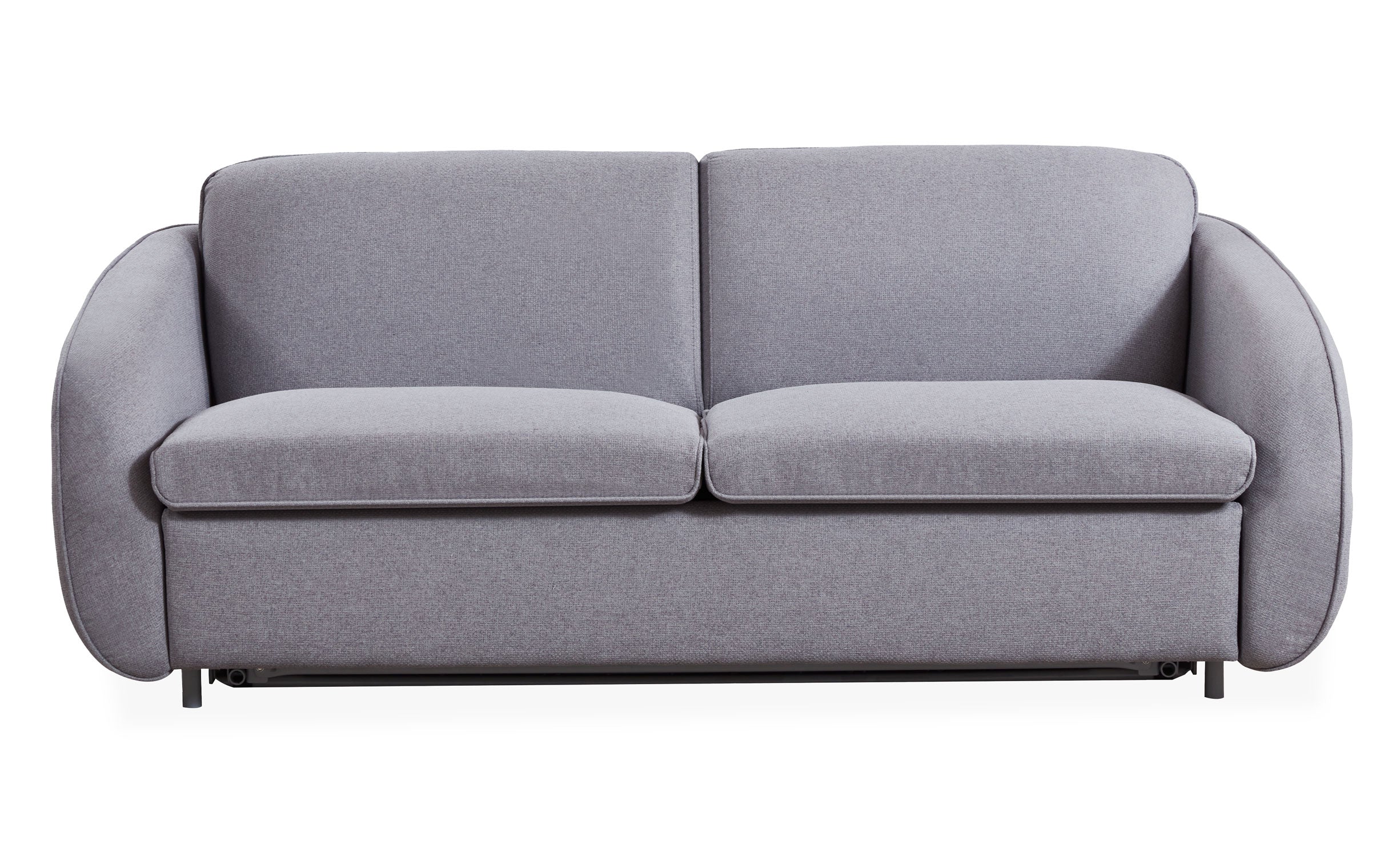 Canapé convertible express Naturali Tissu Gris clair