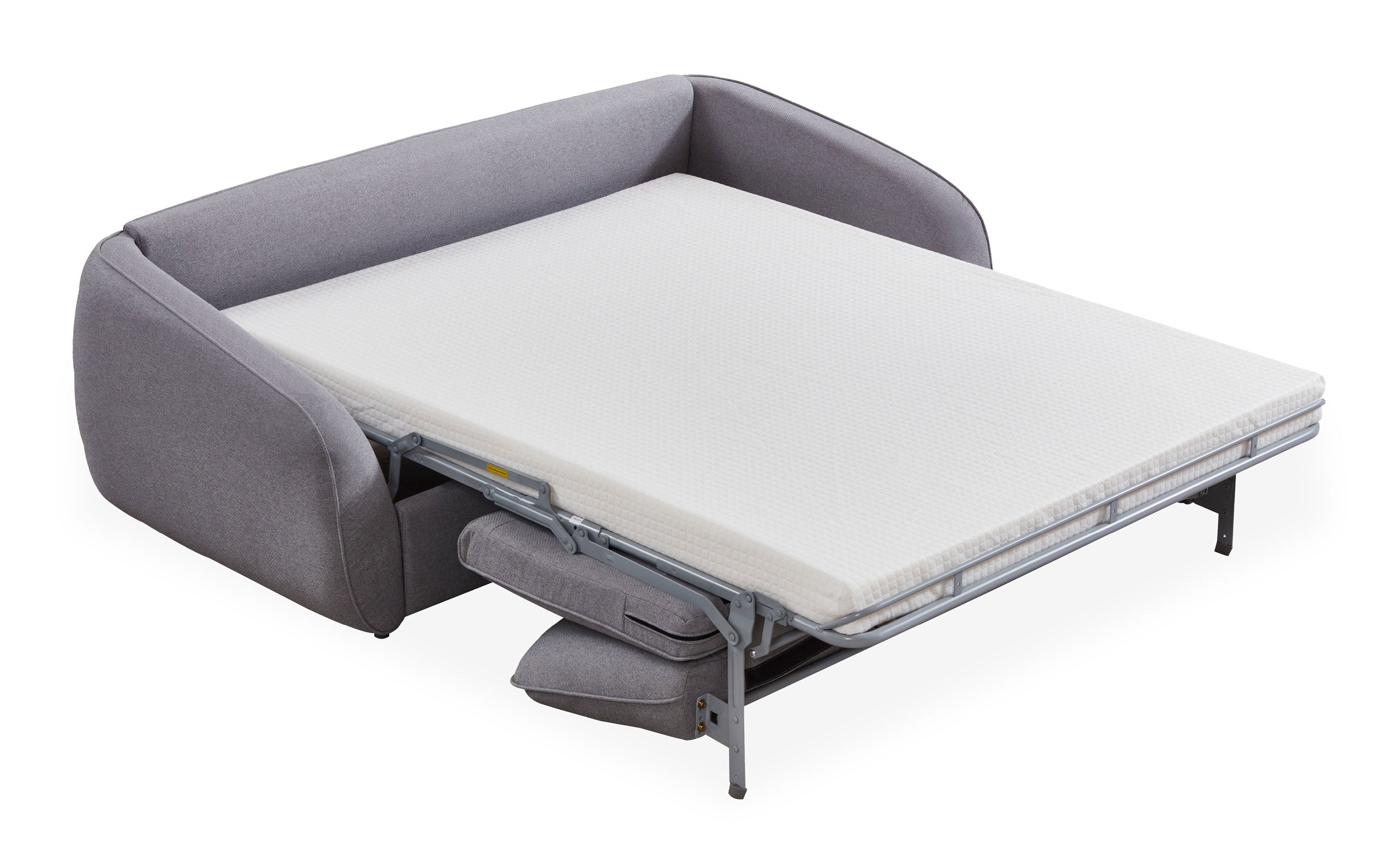 Canapé convertible express Naturali Tissu Gris clair