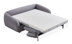 Canapé convertible express Naturali Tissu Gris clair
