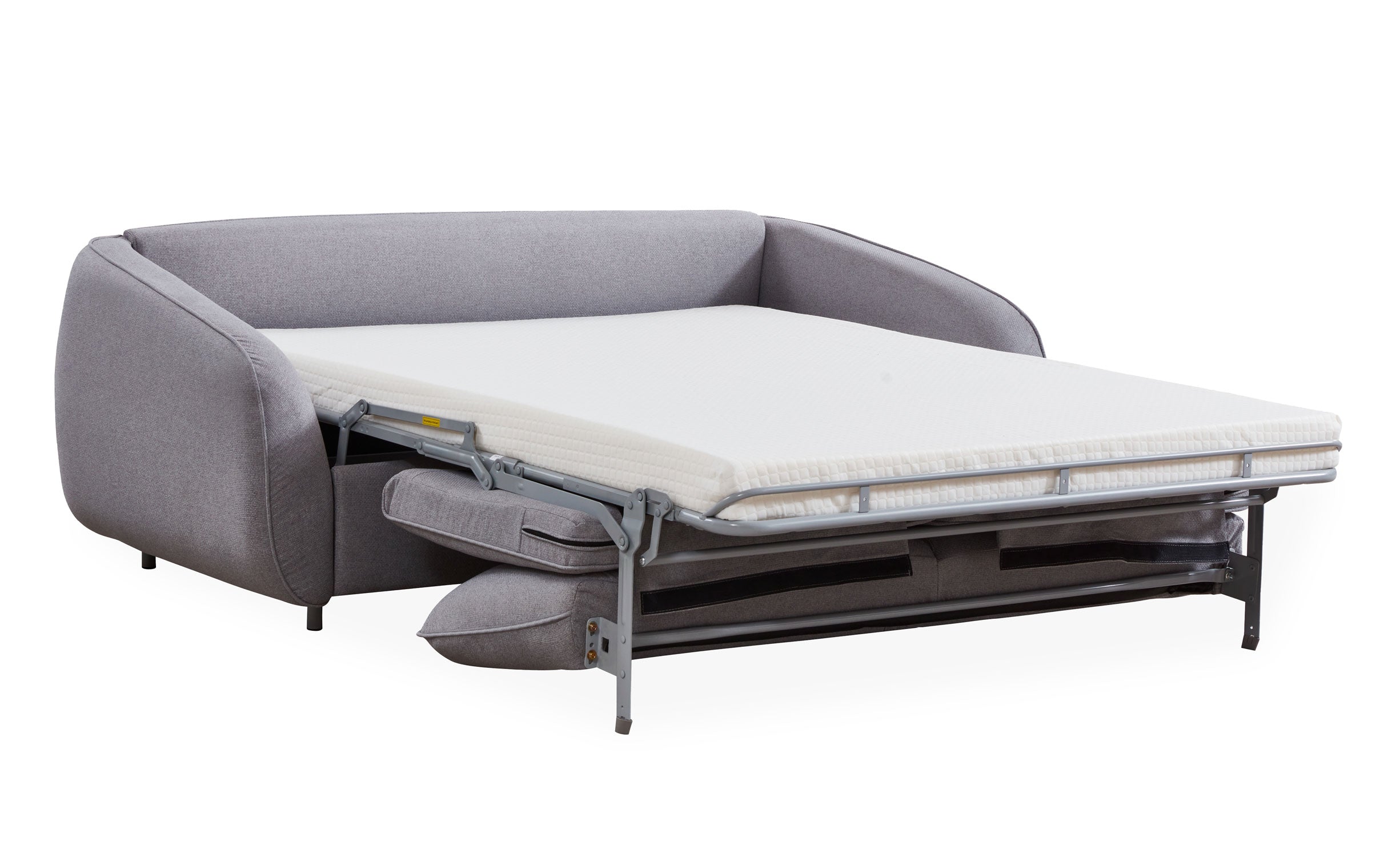 Canapé convertible express Naturali Tissu Gris clair