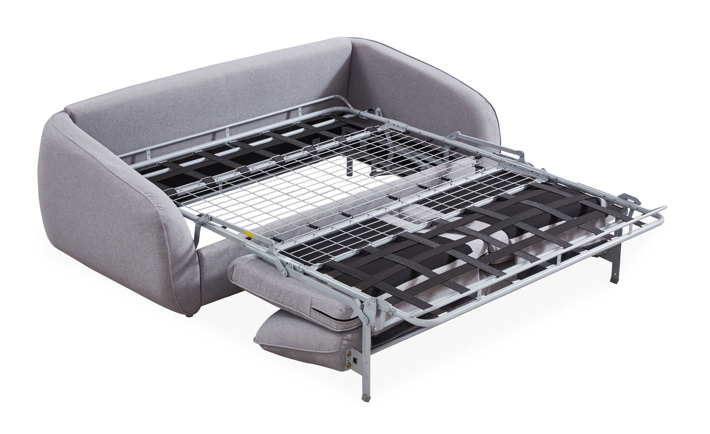 Canapé convertible express Naturali Tissu Gris clair