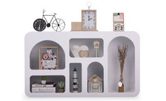 Buffet Navalor L130cm design arches style troglodyte Blanc