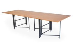 Table console Cesae extensible 300 cm chêne clair