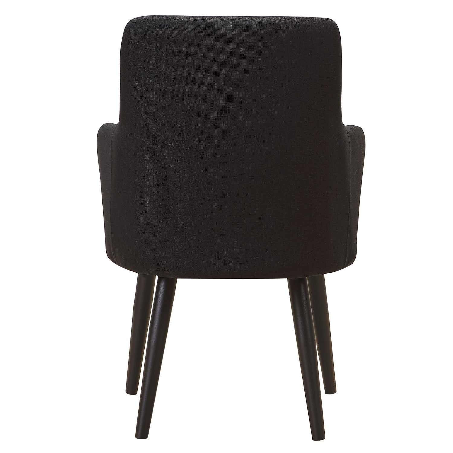 Lot de 2 Fauteuils Neiva Tissu Noir