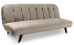 Canapé convertible Olympia Velours Taupe