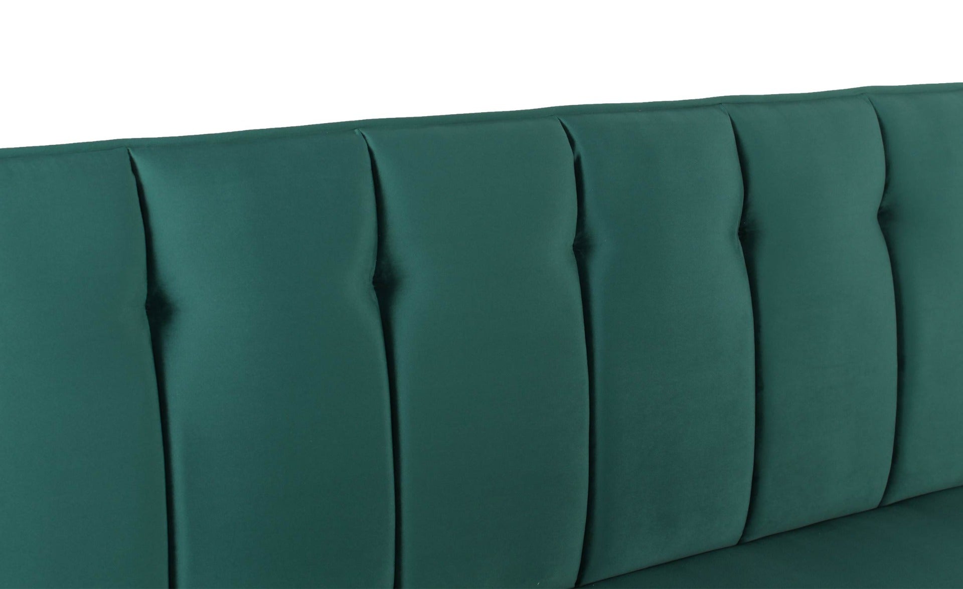 Canapé convertible clic-clac Olympia Velours Vert