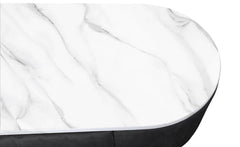 Coiffeuse 1 tiroir Awzel velours noir