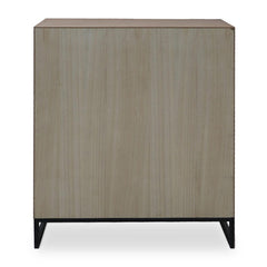 Buffet Haut 5 Tiroirs Et 1 Porte Battante Panara Bois Chêne Clair