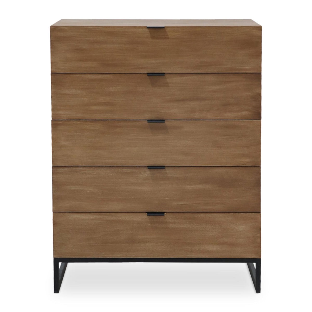 Commode 5 tiroirs Panara Chêne Clair