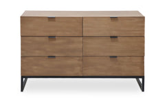 Commode 6 tiroirs Panara Chêne Clair