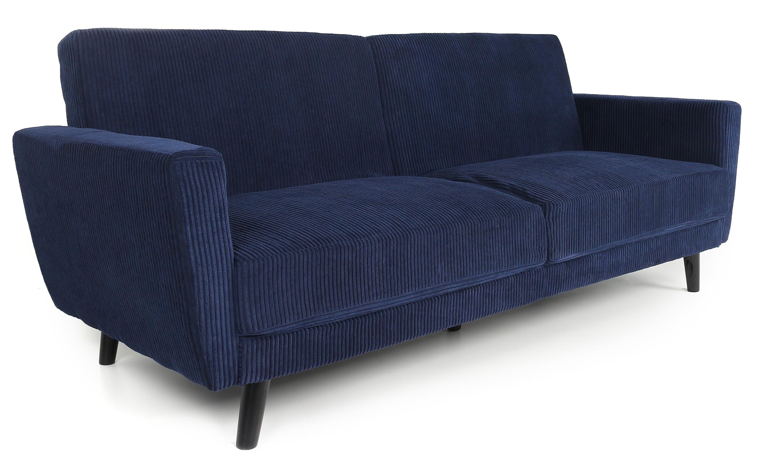 Canapé convertible Refresha Velours Bleu