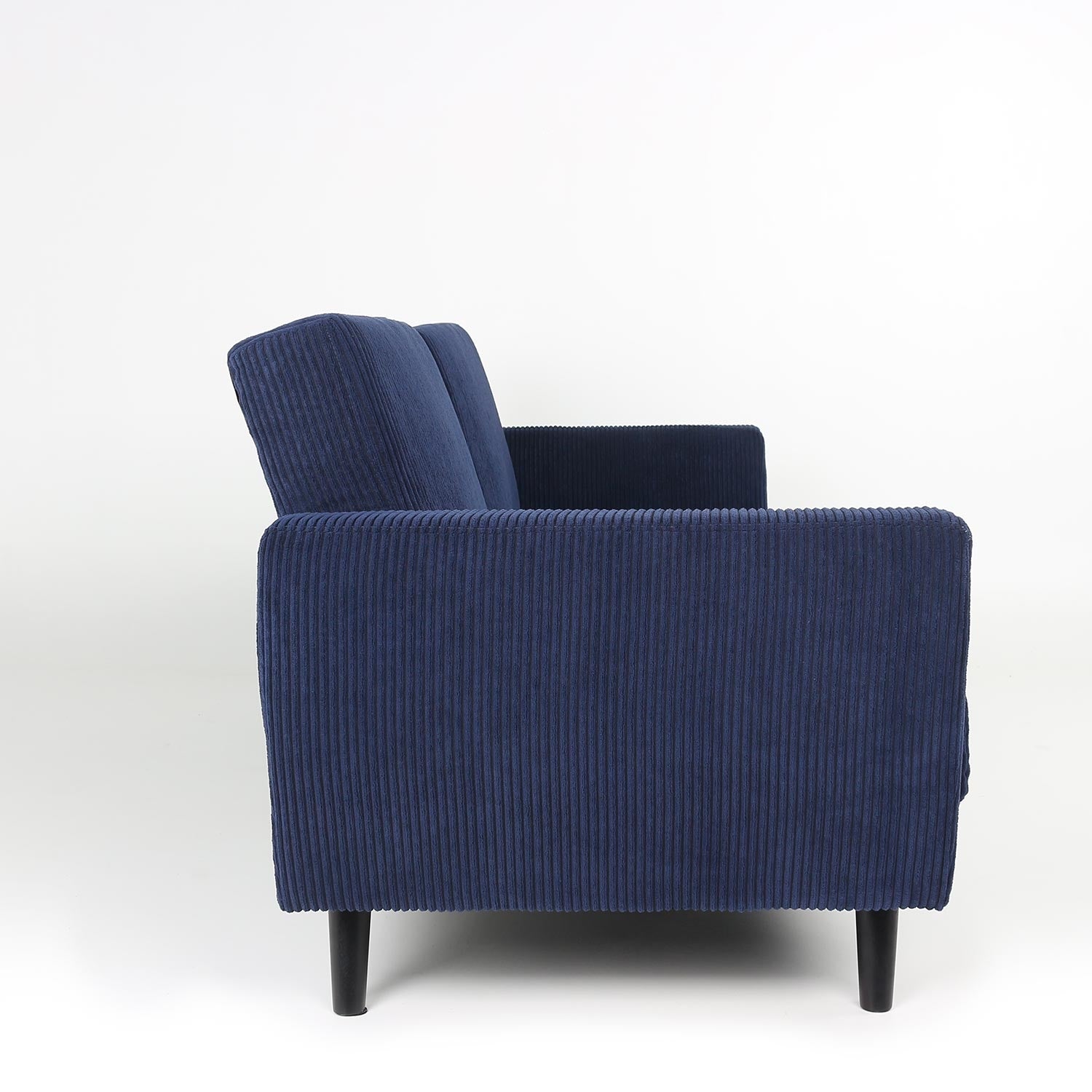 Canapé convertible Refresha Velours Bleu