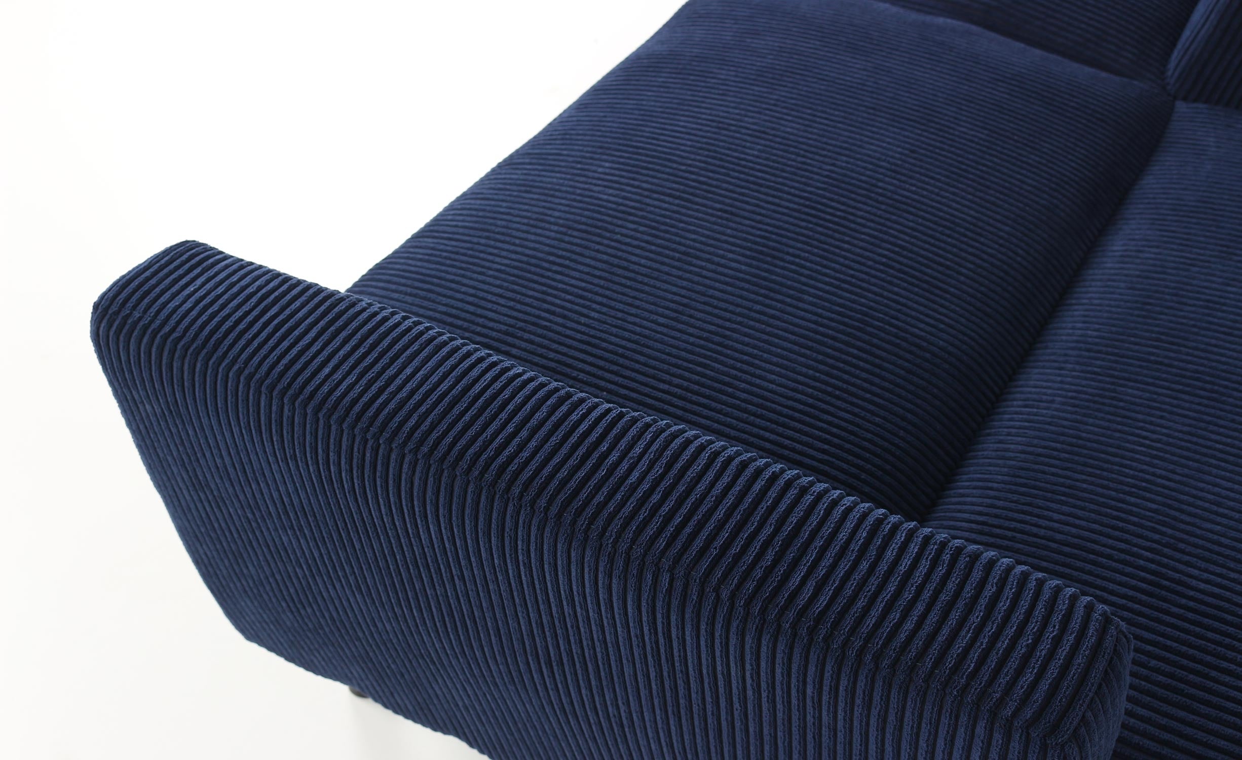 Canapé convertible Refresha Velours Bleu