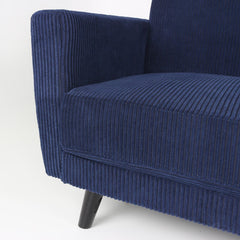 Canapé convertible Refresha Velours Bleu