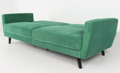 Canapé convertible Refresha Velours Vert