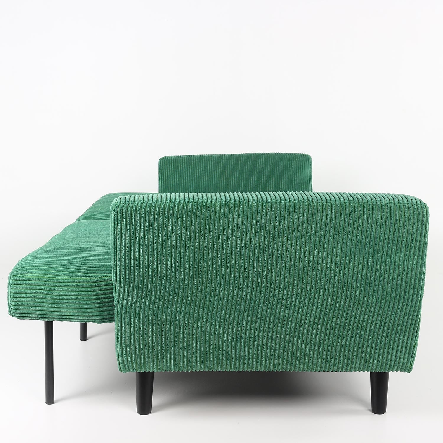 Canapé convertible Refresha Velours Vert
