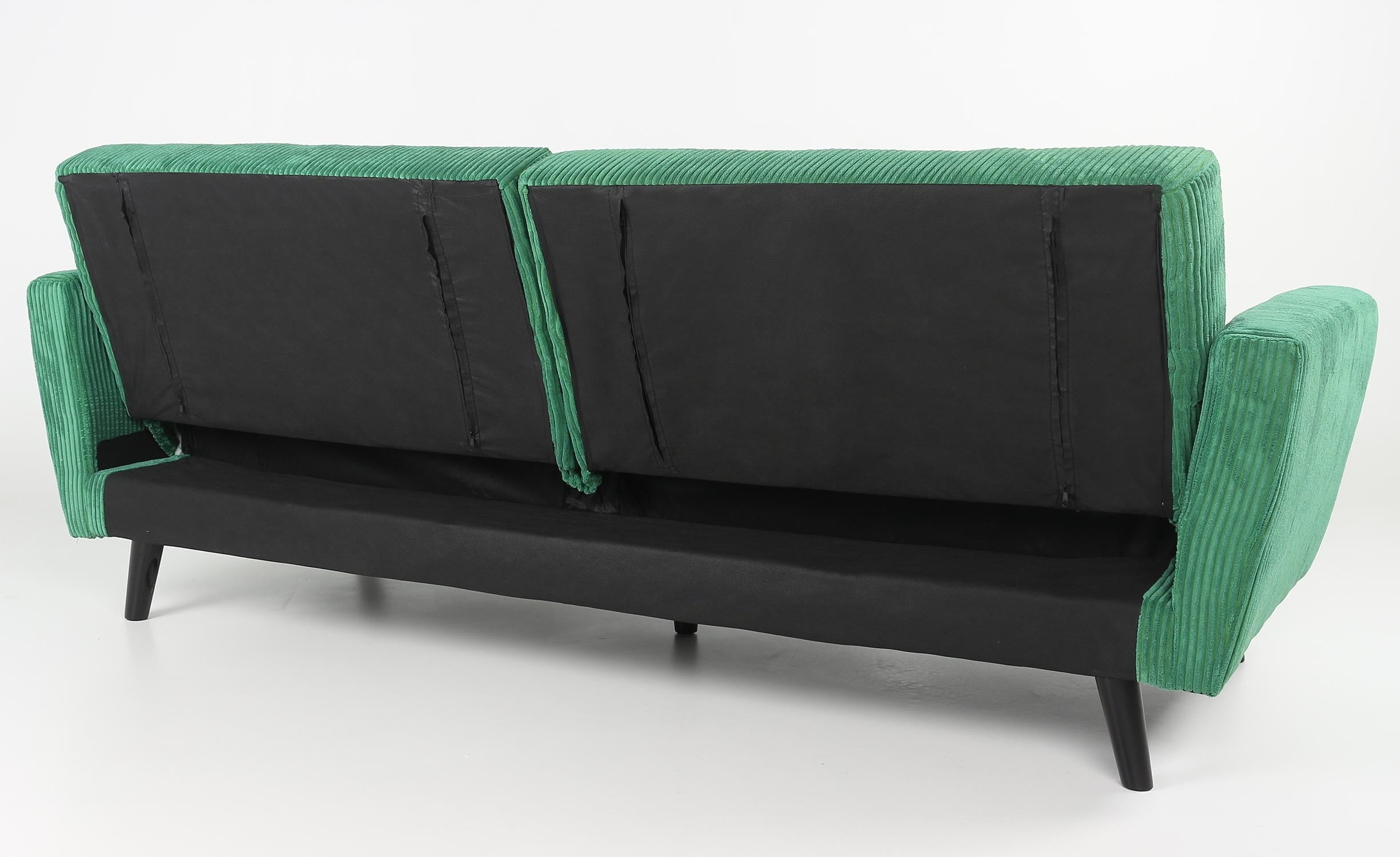 Canapé convertible Refresha Velours Vert