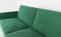 Canapé convertible Refresha Velours Vert