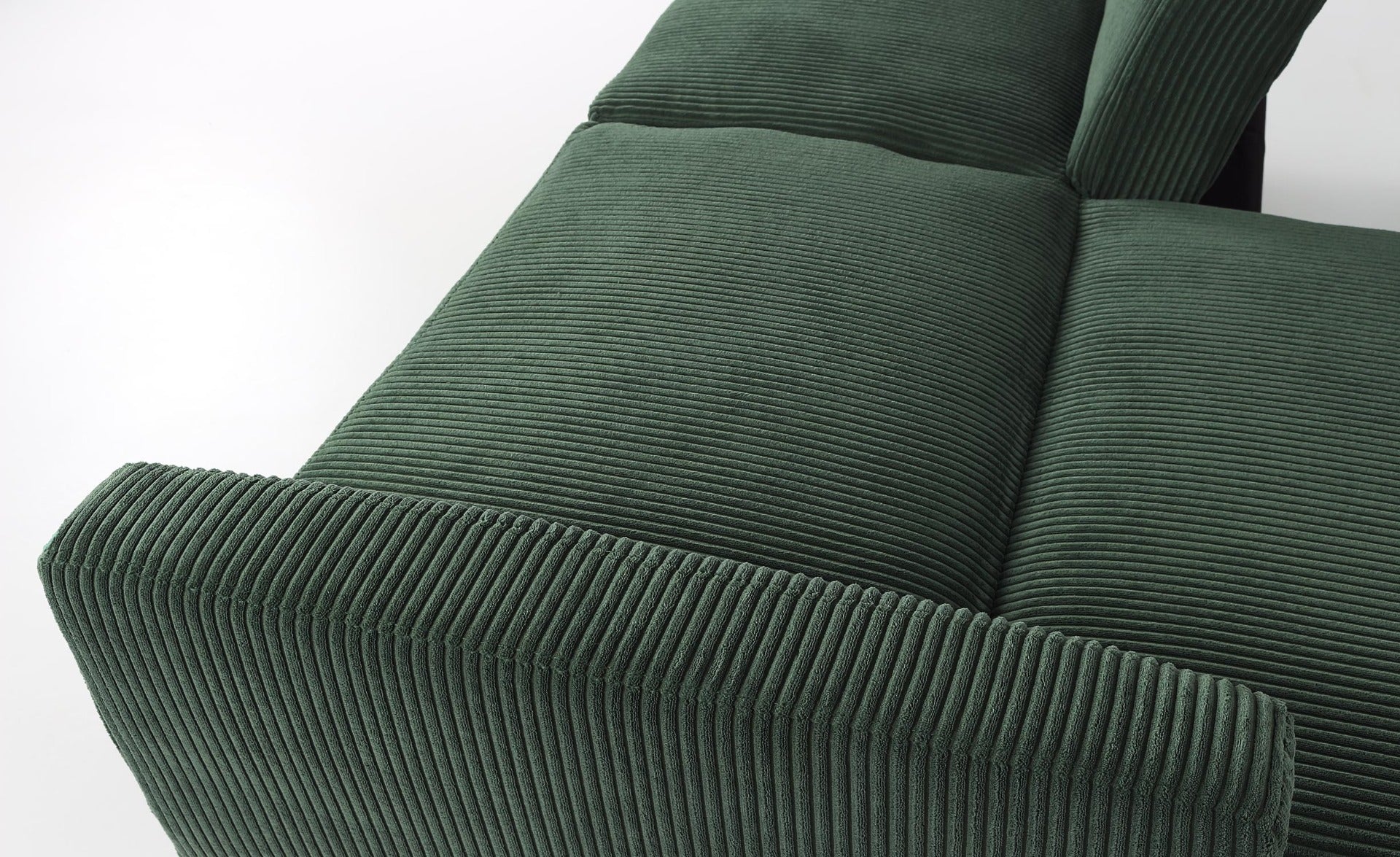 Canapé convertible Refresha Velours Vert