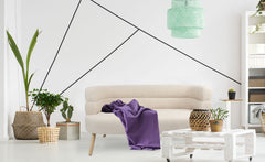 Canapé 2 places design scandinave arrondi Riviani Tissu bouclette Beige