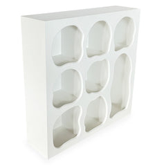 Meuble de rangement Canina style naturel organique L58cm blanc