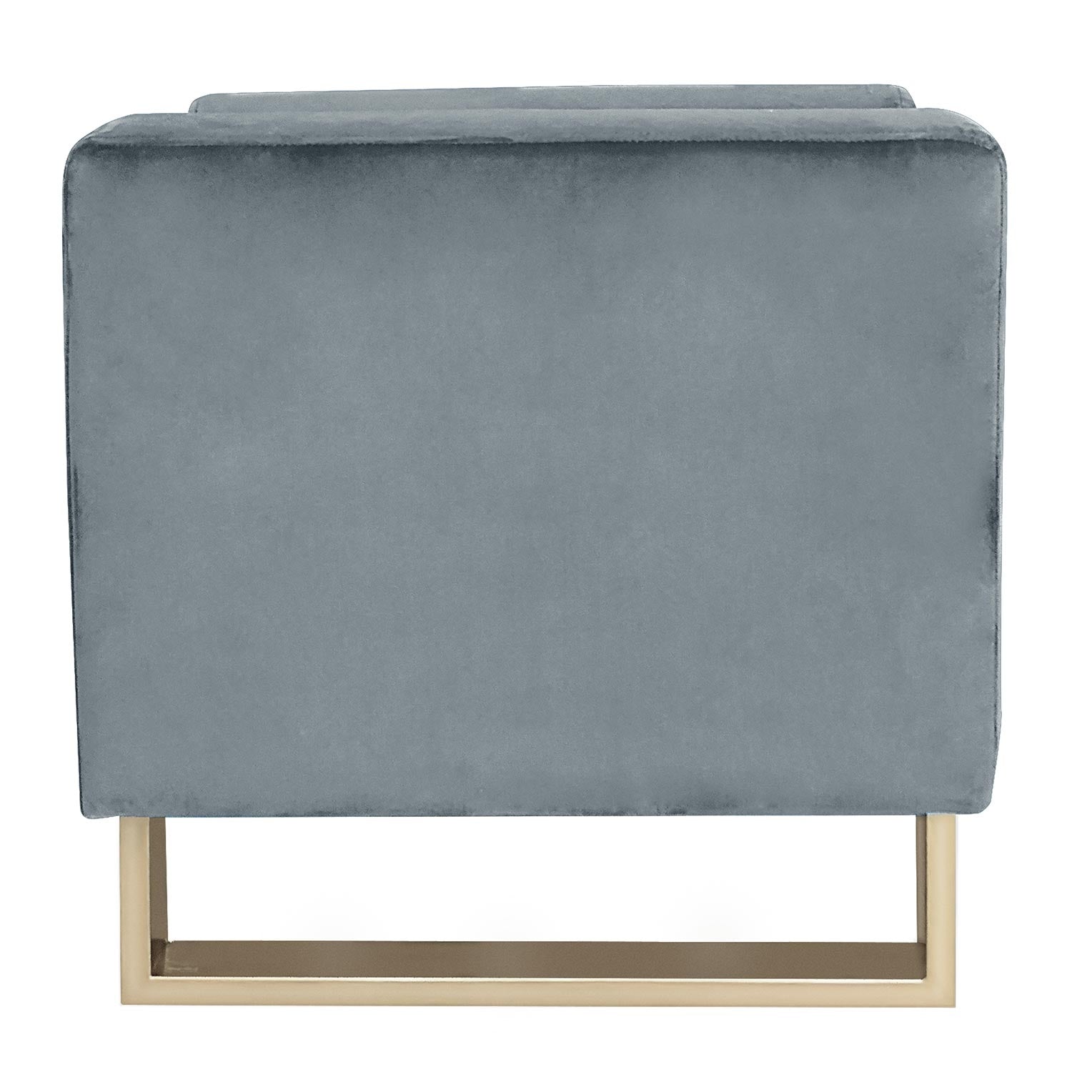 Banquette capitonnée Shell Velours Rose