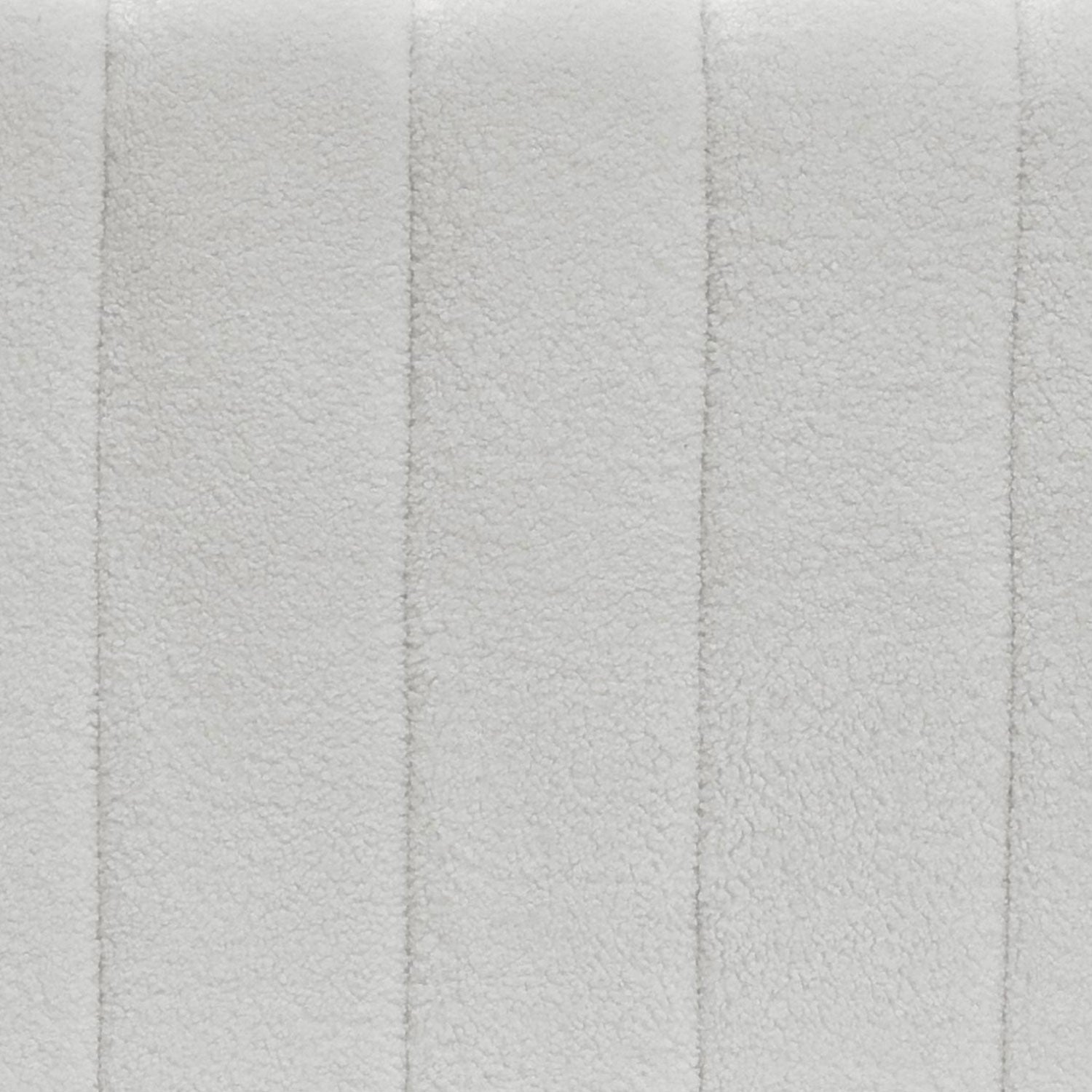 Canapé 2 places design Sidonie Tissu bouclette Blanc