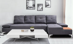 Table basse relevable Appo blanc laqué