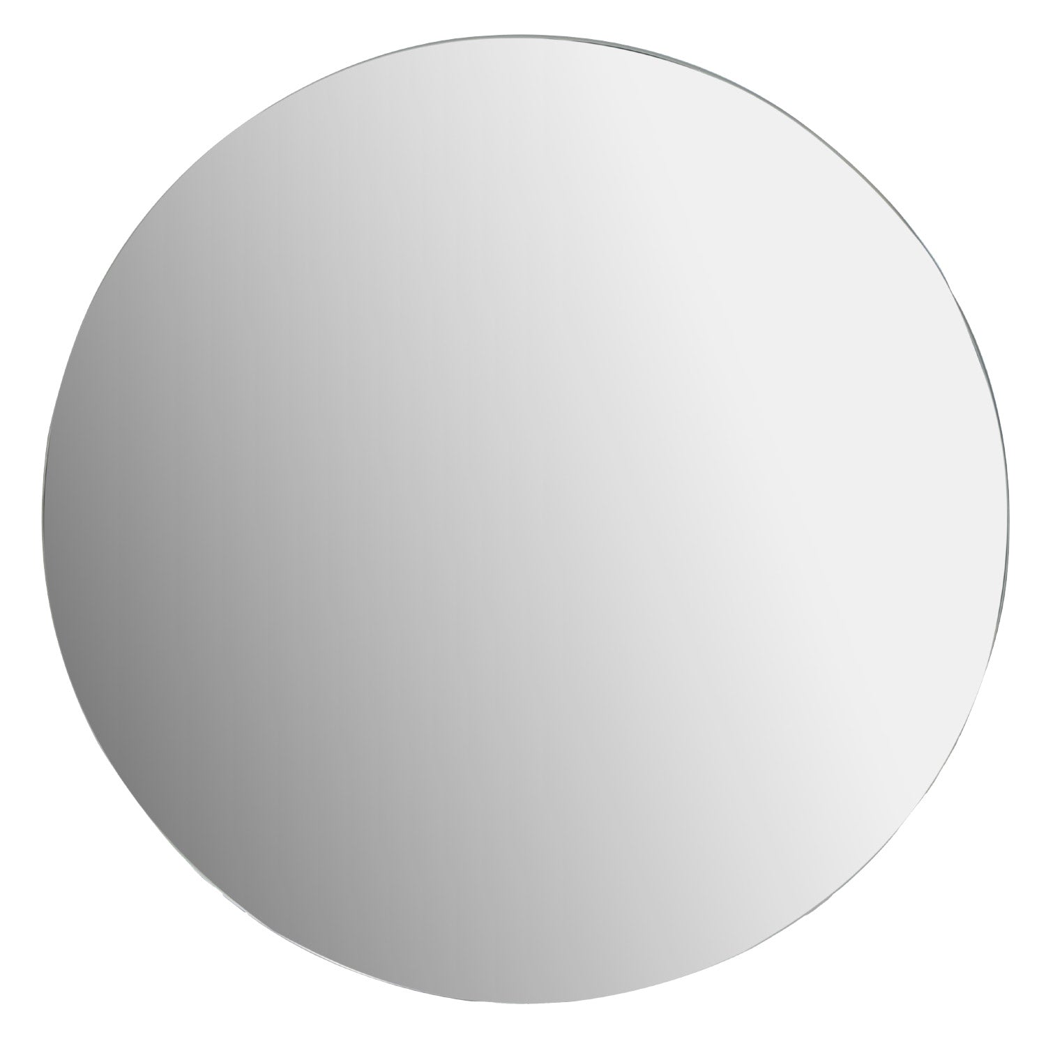 Table d'appoint Oliana Miroir et Métal Noir