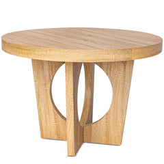 Table ronde extensible Kalipso Chêne Clair