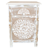 Table de chevet Arije avec tiroir et porte battante