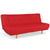 Canapé convertible scandinave Urban en rouge