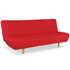 Canapé convertible scandinave Urban Rouge