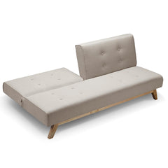 Canapé convertible scandinave Yazu Beige